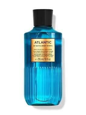 Bath & Body Works Atlantic 3‑in‑1 Body Wash - Blue